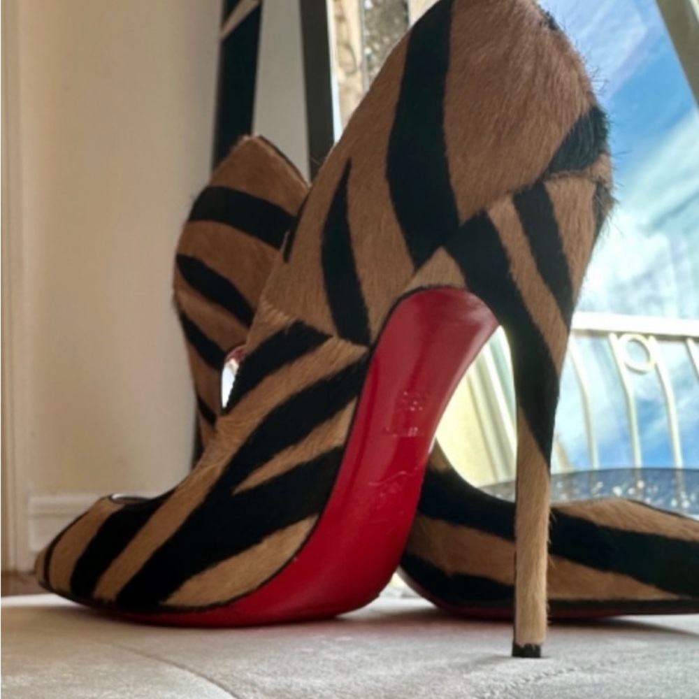 Christian Louboutin Animal Print Heels